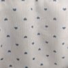 Sac Banane Velours milleraies - Intérieur cœurs bleus