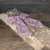 Nœud long Velours milleraies floral