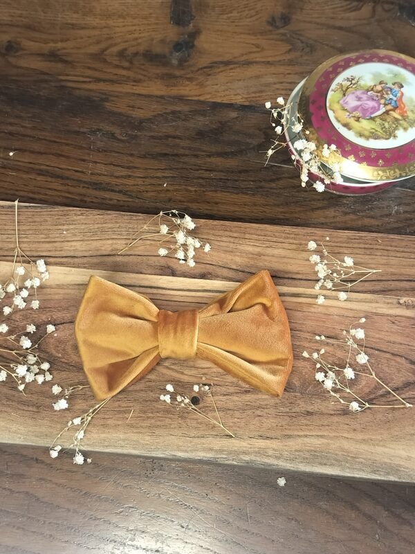 oplus_32 Nœud en Velours ocre