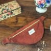 Sac banane milleraies rouille - Intérieur floral