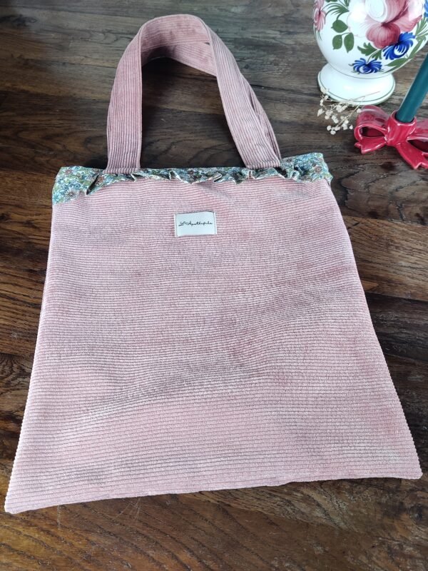 Tote bag à volants Andréa