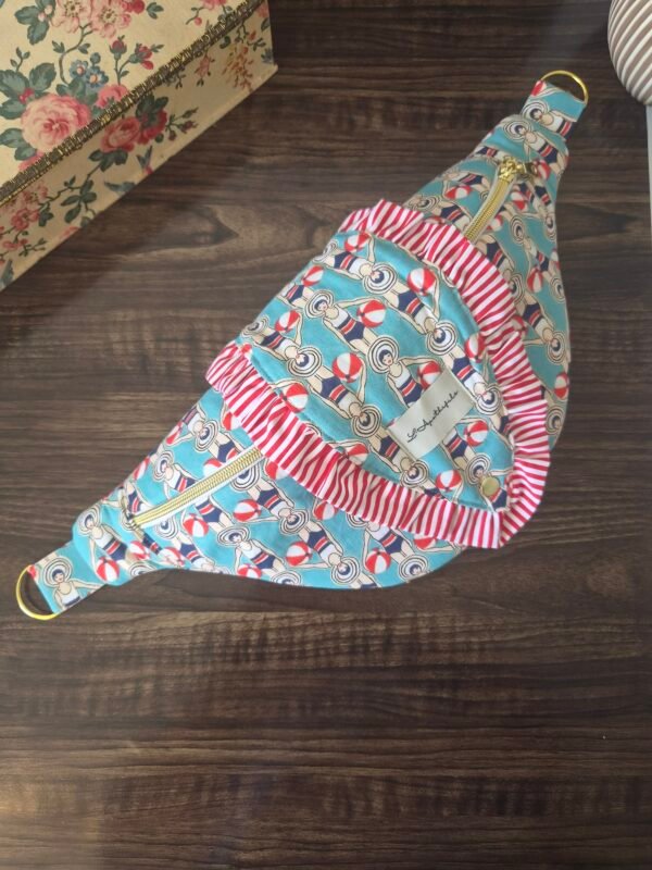 Sac banane à volants Eugénie