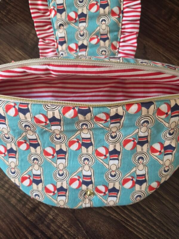 Sac banane à volants Eugénie